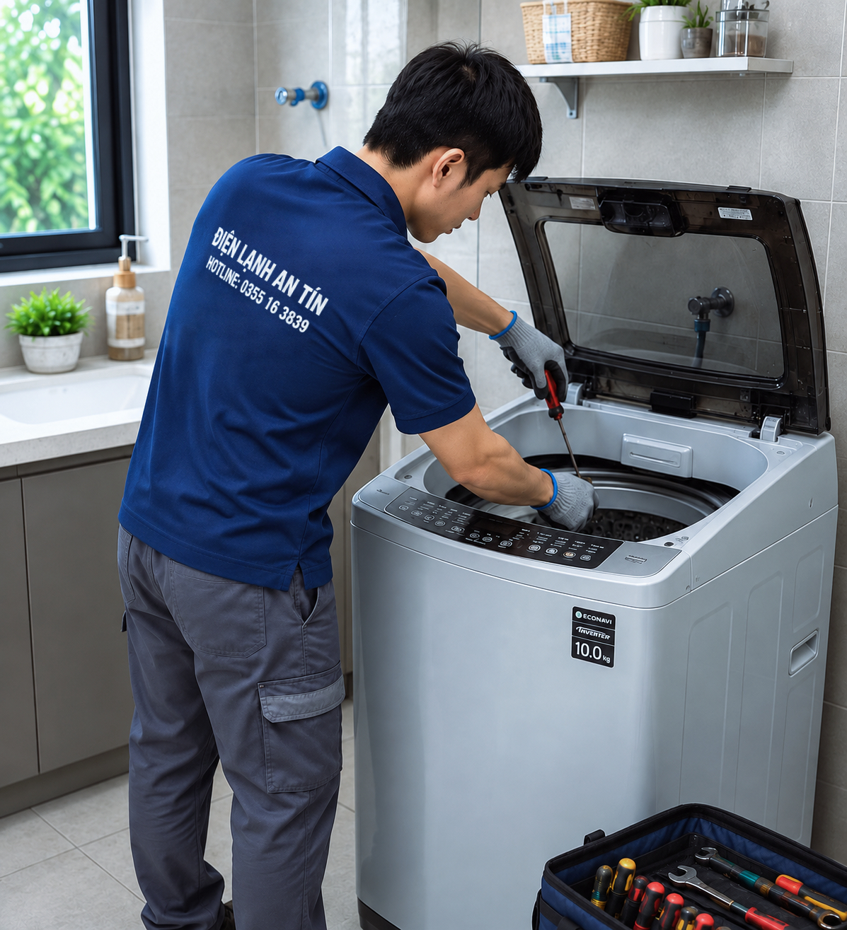 sua may giat 1 Dịch vụ sửa máy giặt
