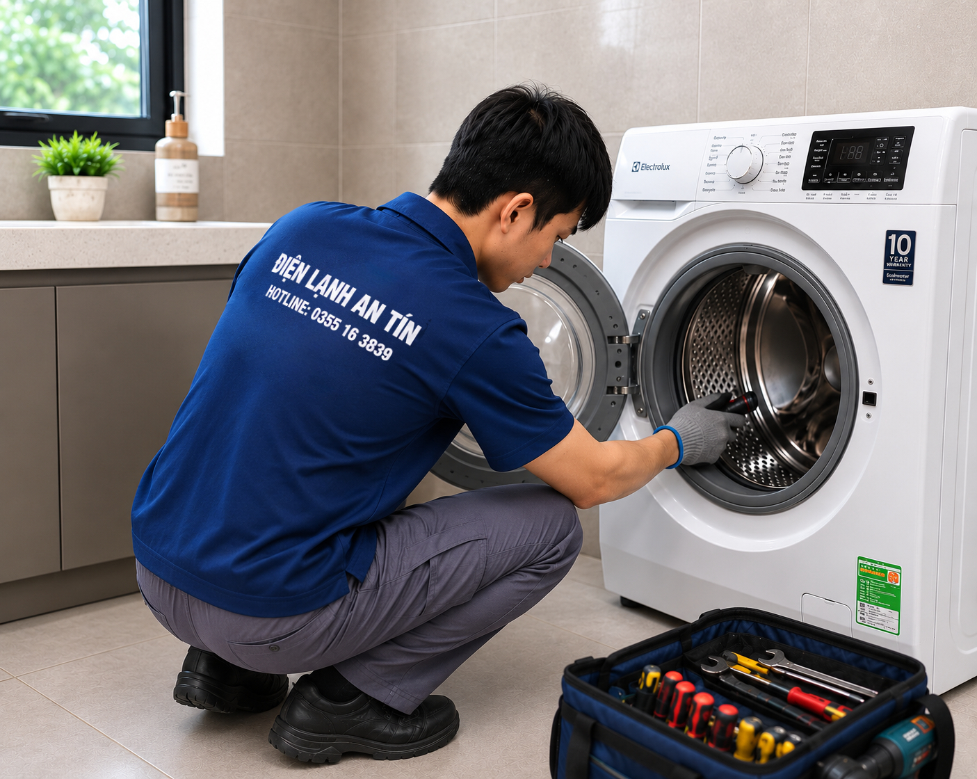 sua may giat 2 Dịch vụ sửa máy giặt