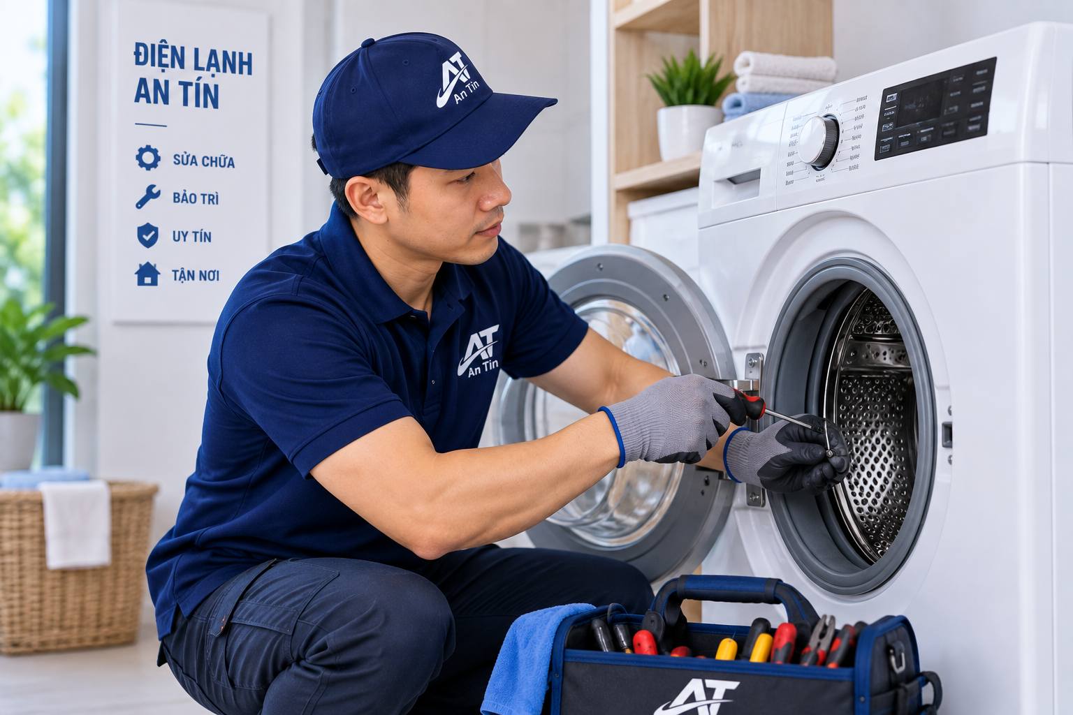 sua may giat Điện Lạnh An Tín