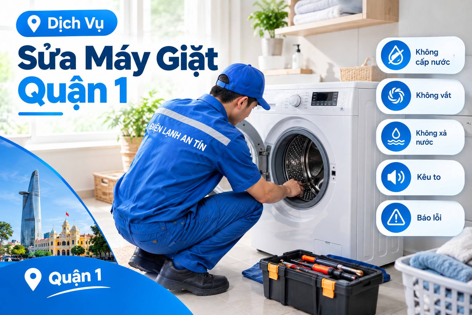 dich vu sua may giat quan 1 Dịch Vụ Sửa Máy Giặt Quận 1 – Thợ Chuyên Nghiệp Có Mặt Sau 30 Phút